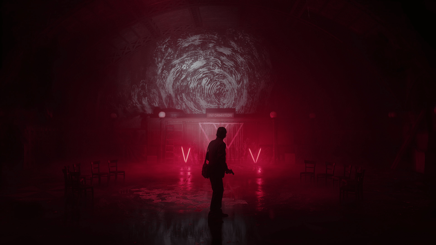 Обложка: скриншот игры Alan Wake 2