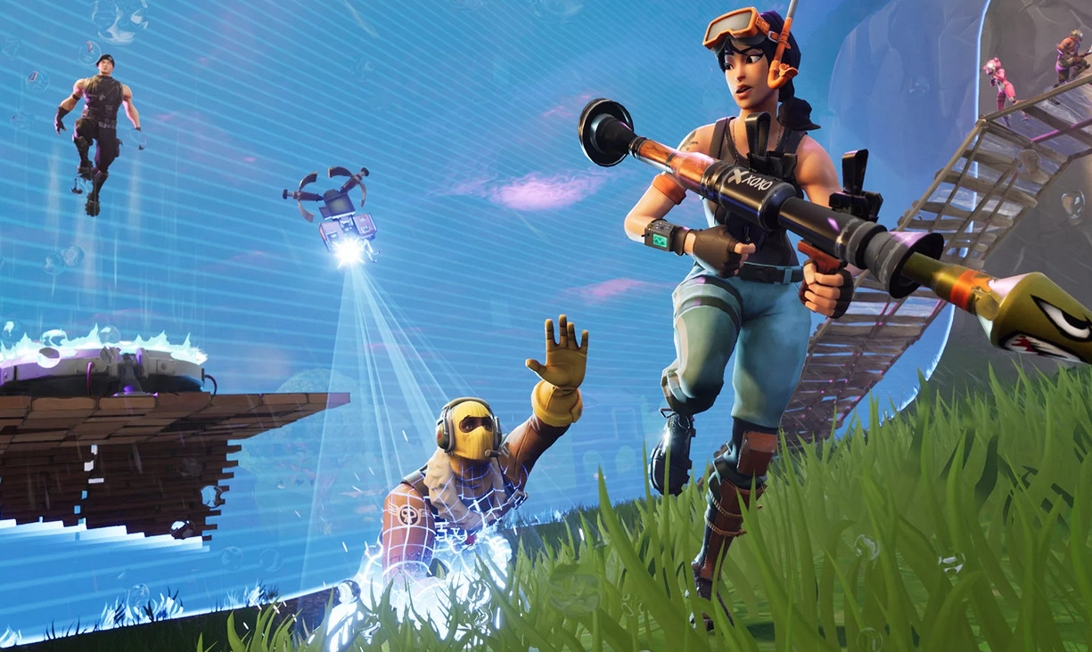 Обложка: постер Fortnite