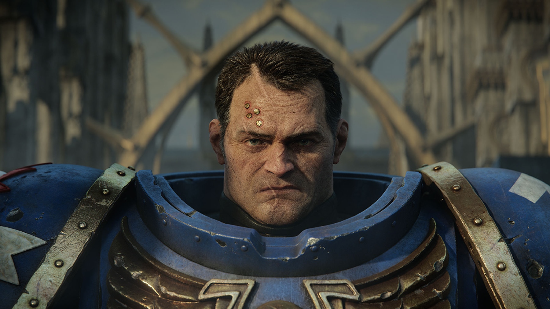 Обложка: Warhammer 40,000: Space Marine 2