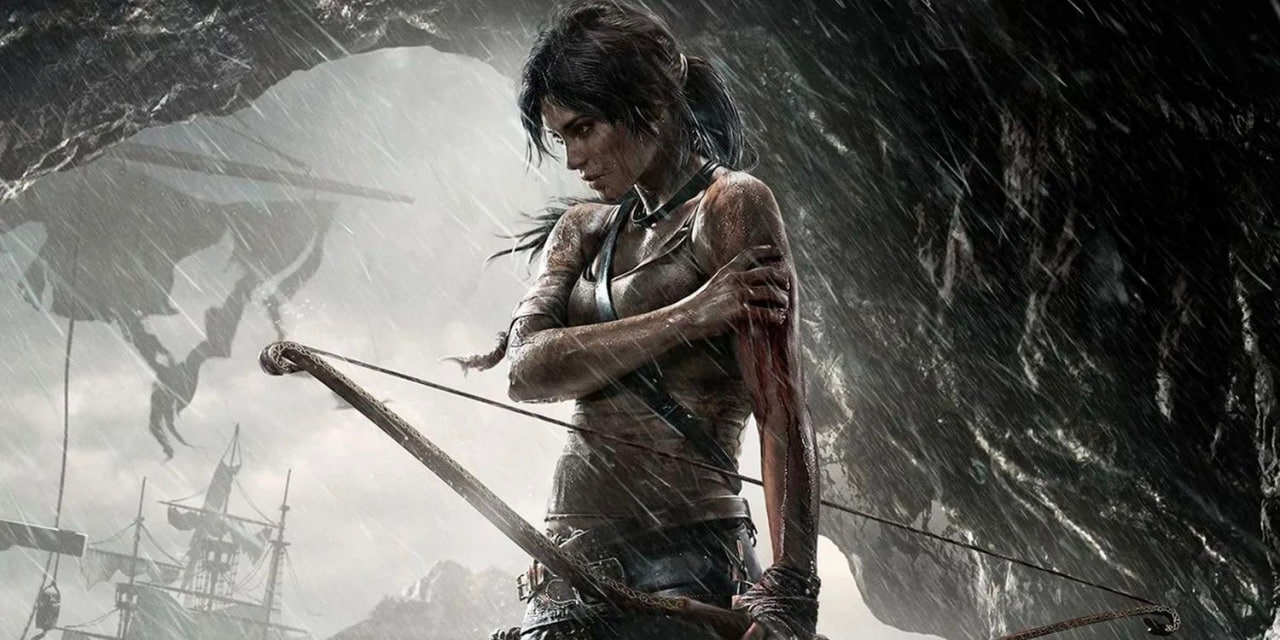 Обложка: постер Tomb Raider