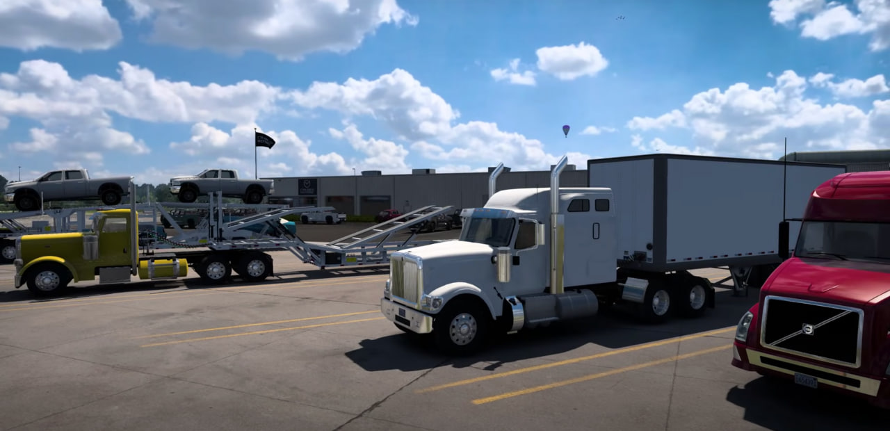 Обложка: скриншот American Truck Simulator