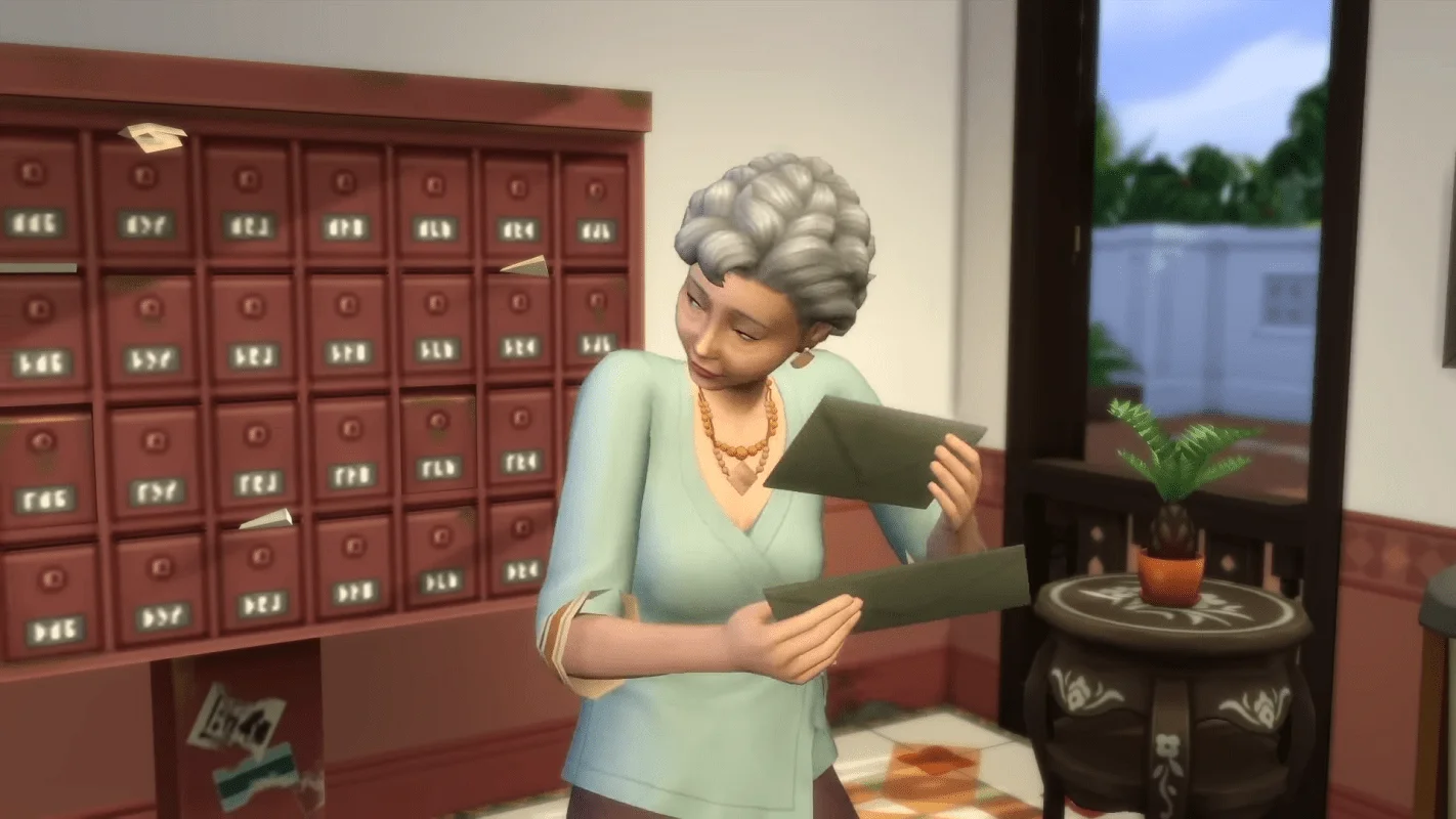 Обложка: скриншот игры The Sims 4