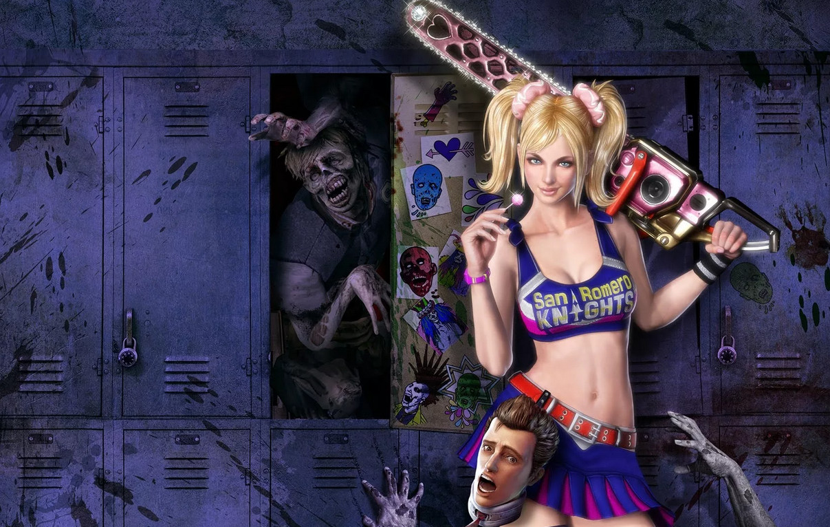 Обложка: постер Lollipop Chainsaw