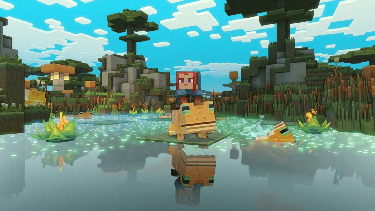 Обложка: скриншот игры Minecraft Legends