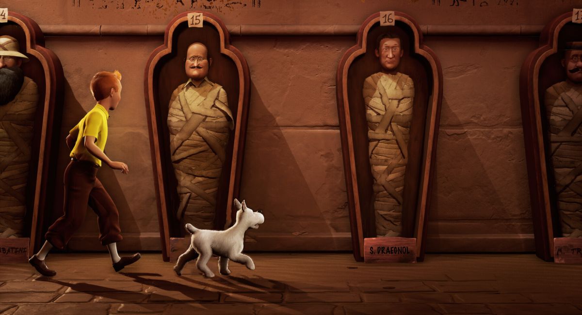 Скриншот Tintin Reporter: Cigars of the Pharaoh