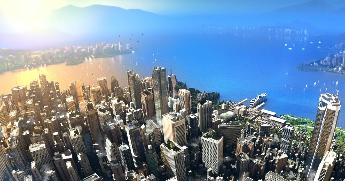 Обложка: постер Cities: Skylines 2