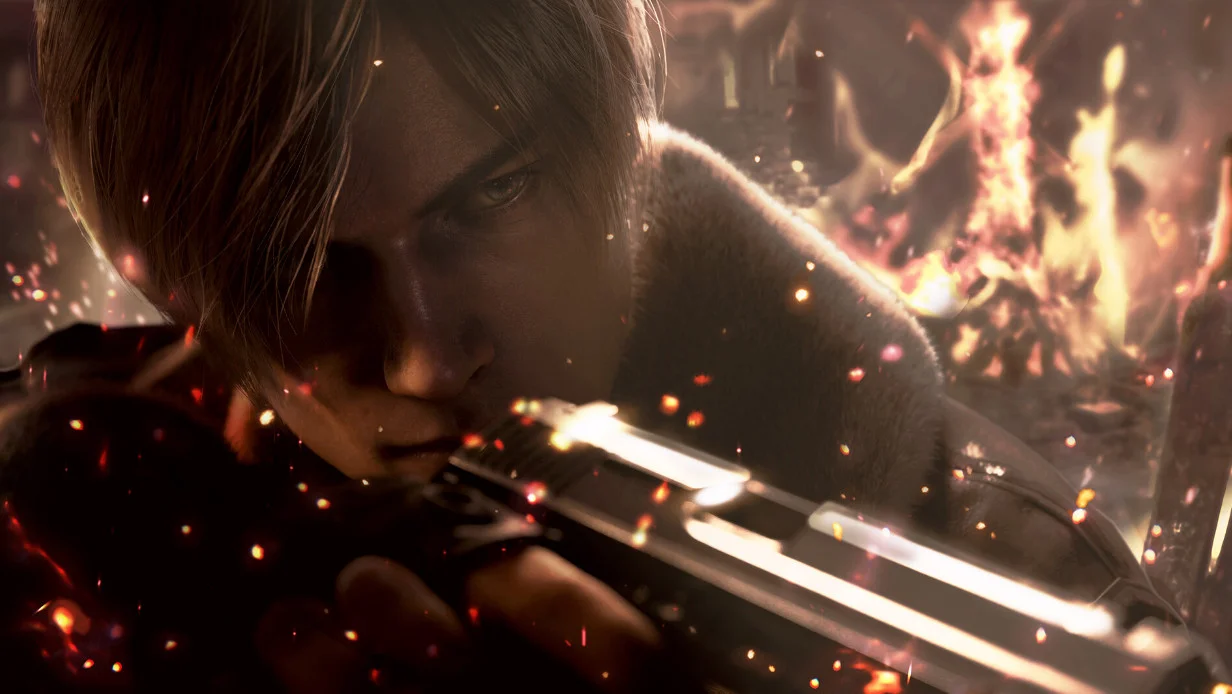 Обложка: скриншот ремейка Resident Evil 4