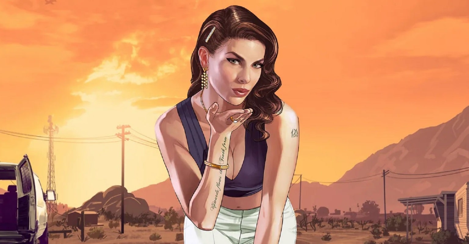 Обложка: скриншот игры Grand Theft Auto V
