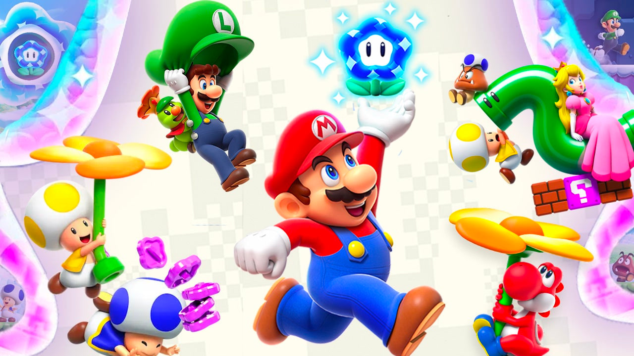 Обложка: постер Super Mario Bros. Wonder