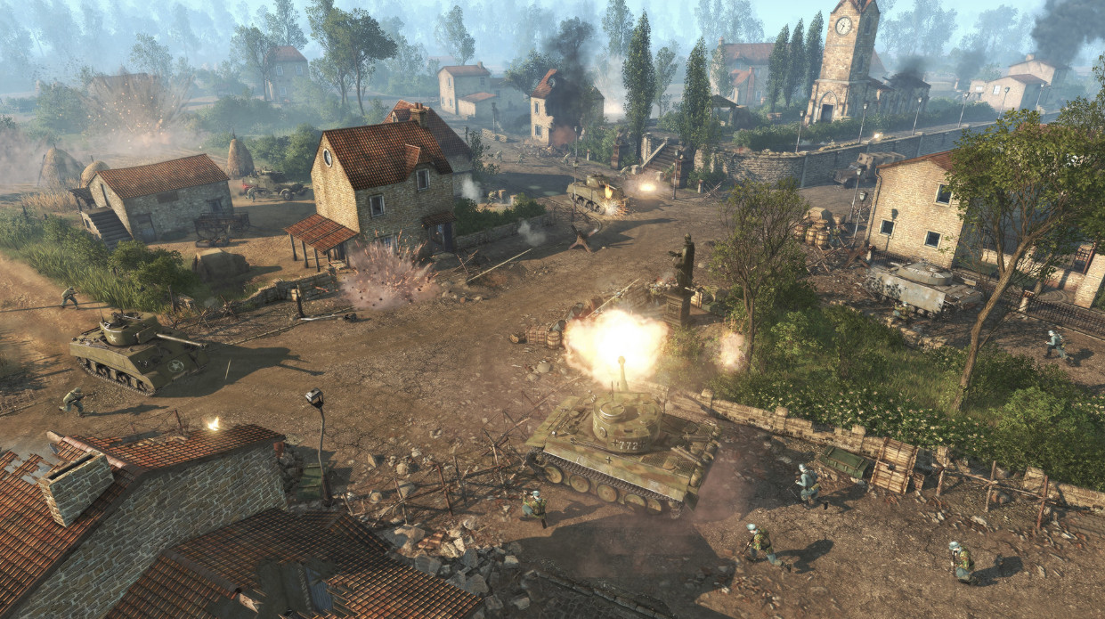 Обложка: скриншот Men of War II