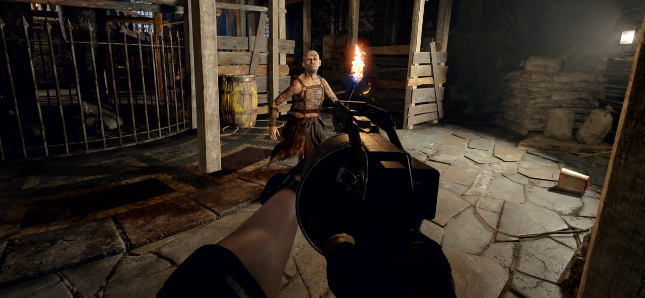 Обложка: скриншот Resident Evil 4 VR