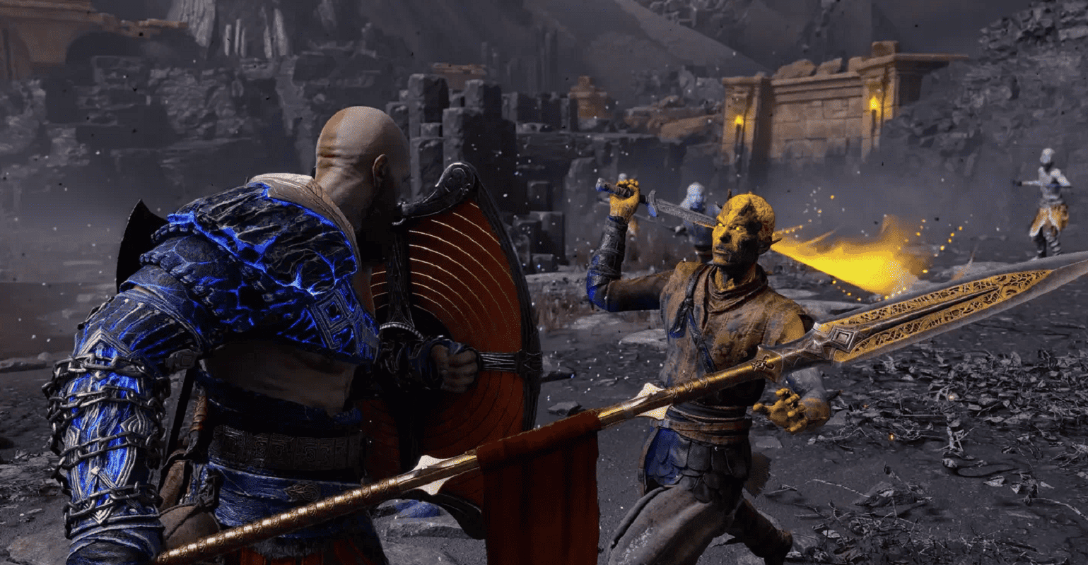 Обложка: скриншот игры God Of War: Ragnarok