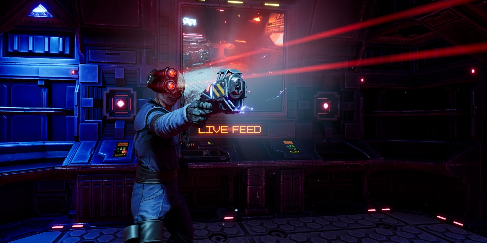 Обложка: скриншот игры System Shock Remake