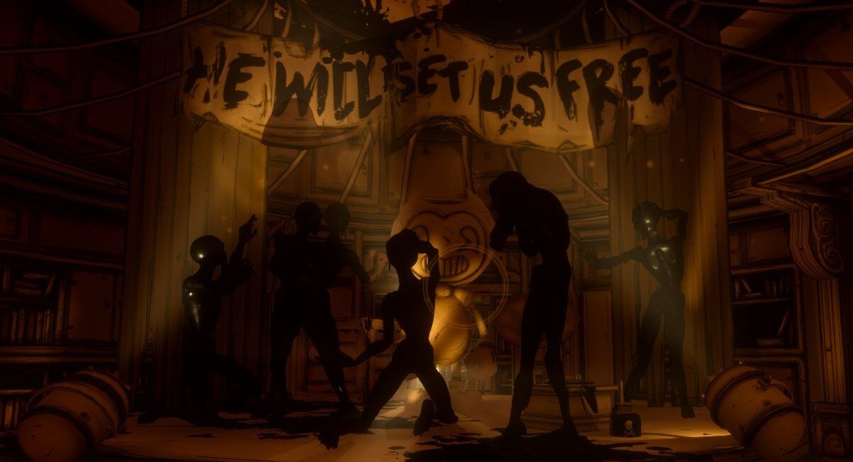 Скриншот Bendy and the Ink Machine
