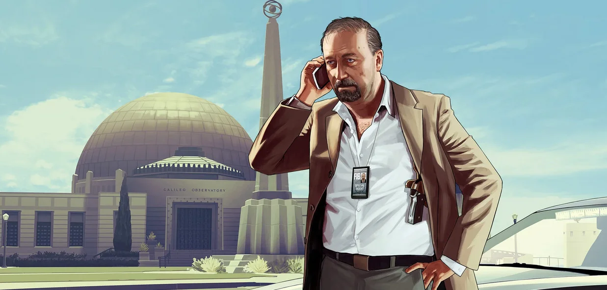 Обложка: постер GTA 5