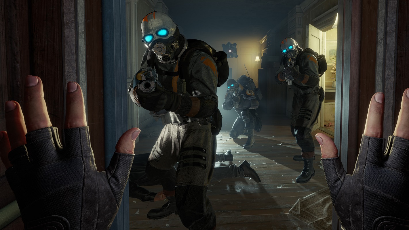Обложка: скриншот игры Half-Life Alyx
