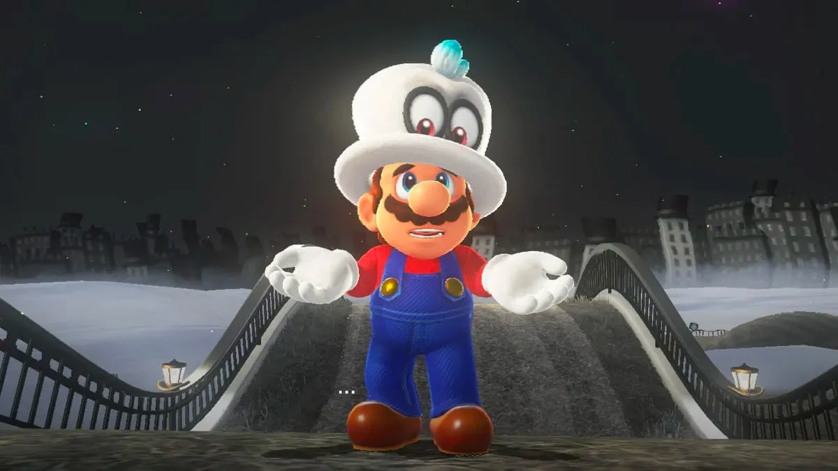 Обложка: скриншот Super Mario Odyssey
