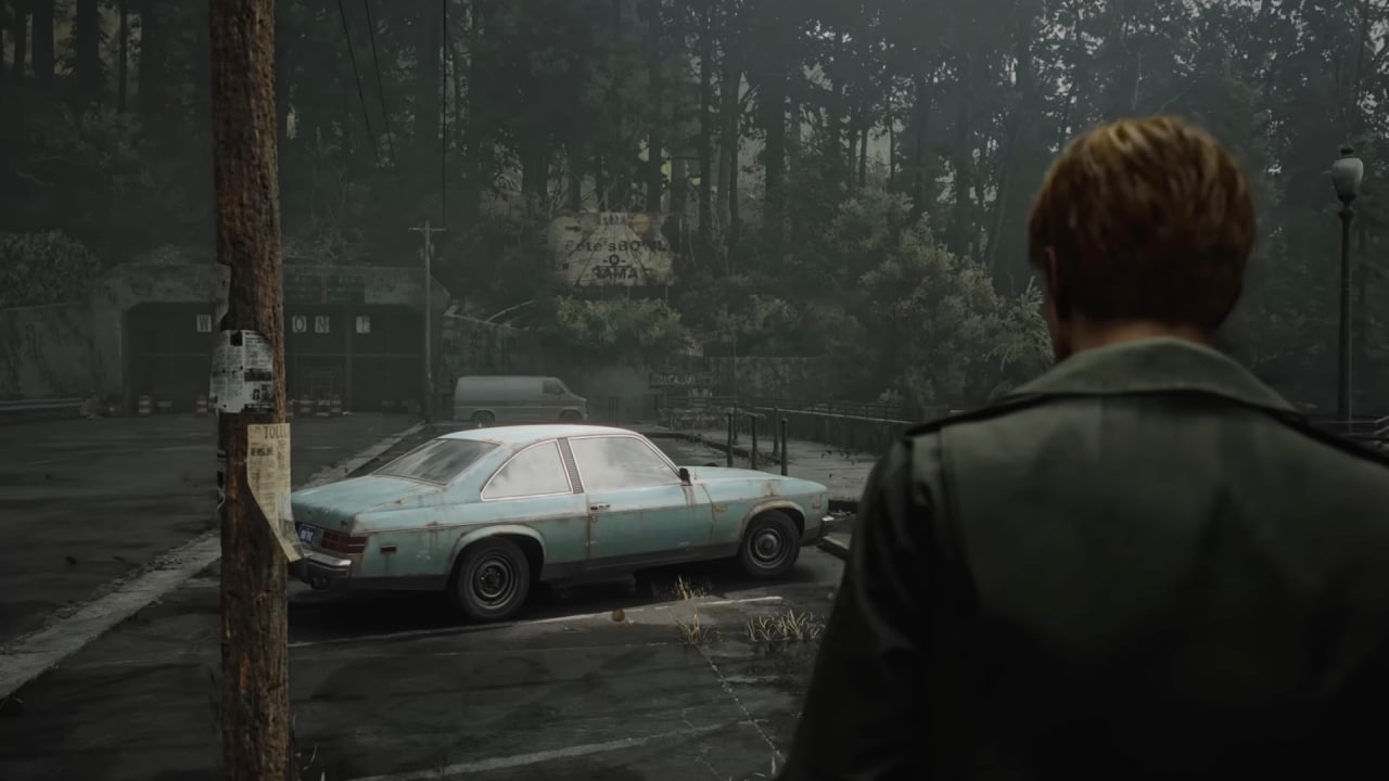 Обложка: скриншот ремейка Silent Hill 2