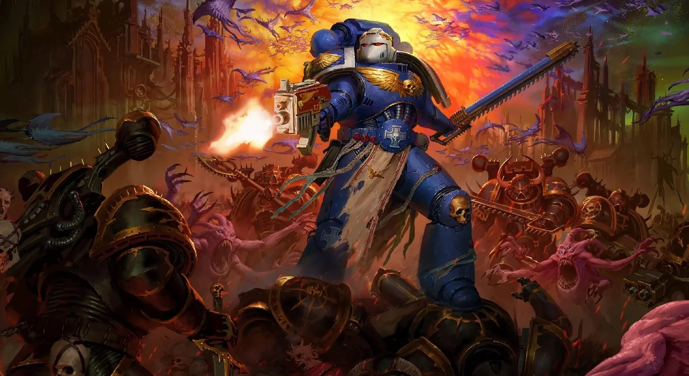 Обложка: постер Warhammer 40,000: Boltgun