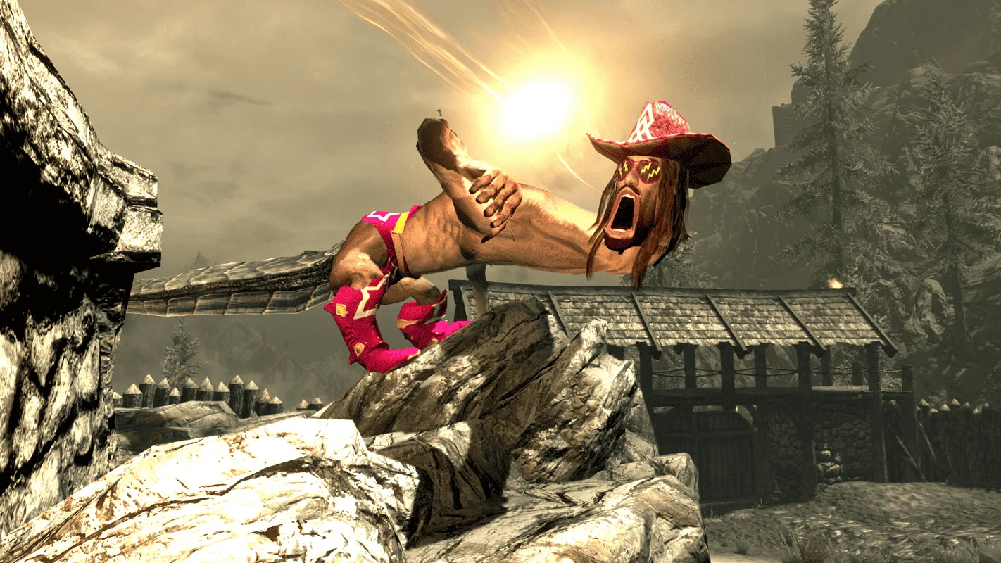 Обложка: скриншот игры The Elder Scrolls V: Skyrim