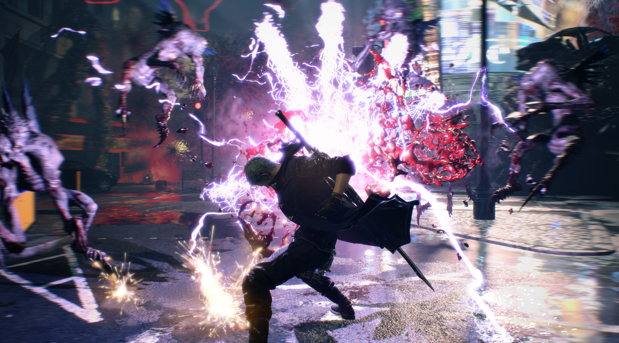 Обложка: скриншот Devil May Cry 5