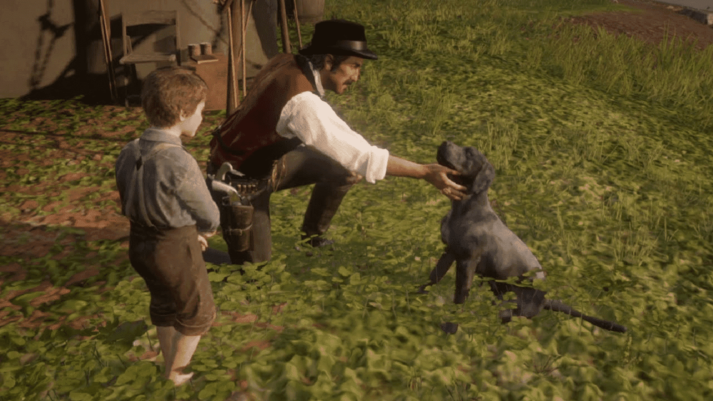Обложка: скриншот игры Red Dead Redemption 2