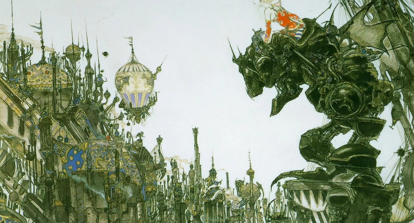Обложка: постер Final Fantasy VI