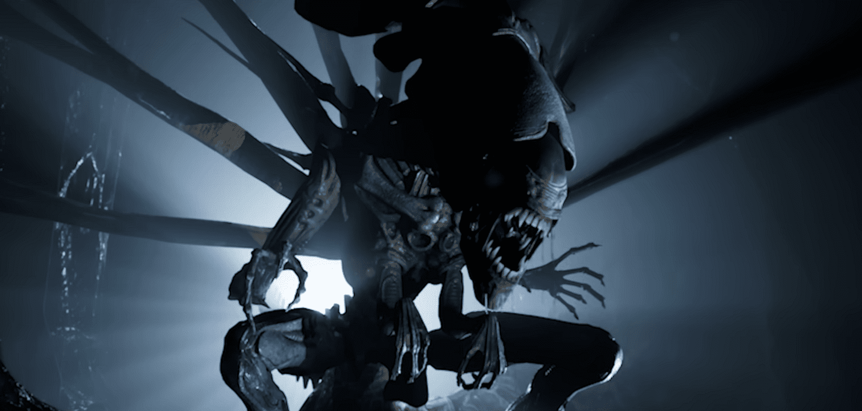 Обложка: скриншот игры Aliens: Dark Descent
