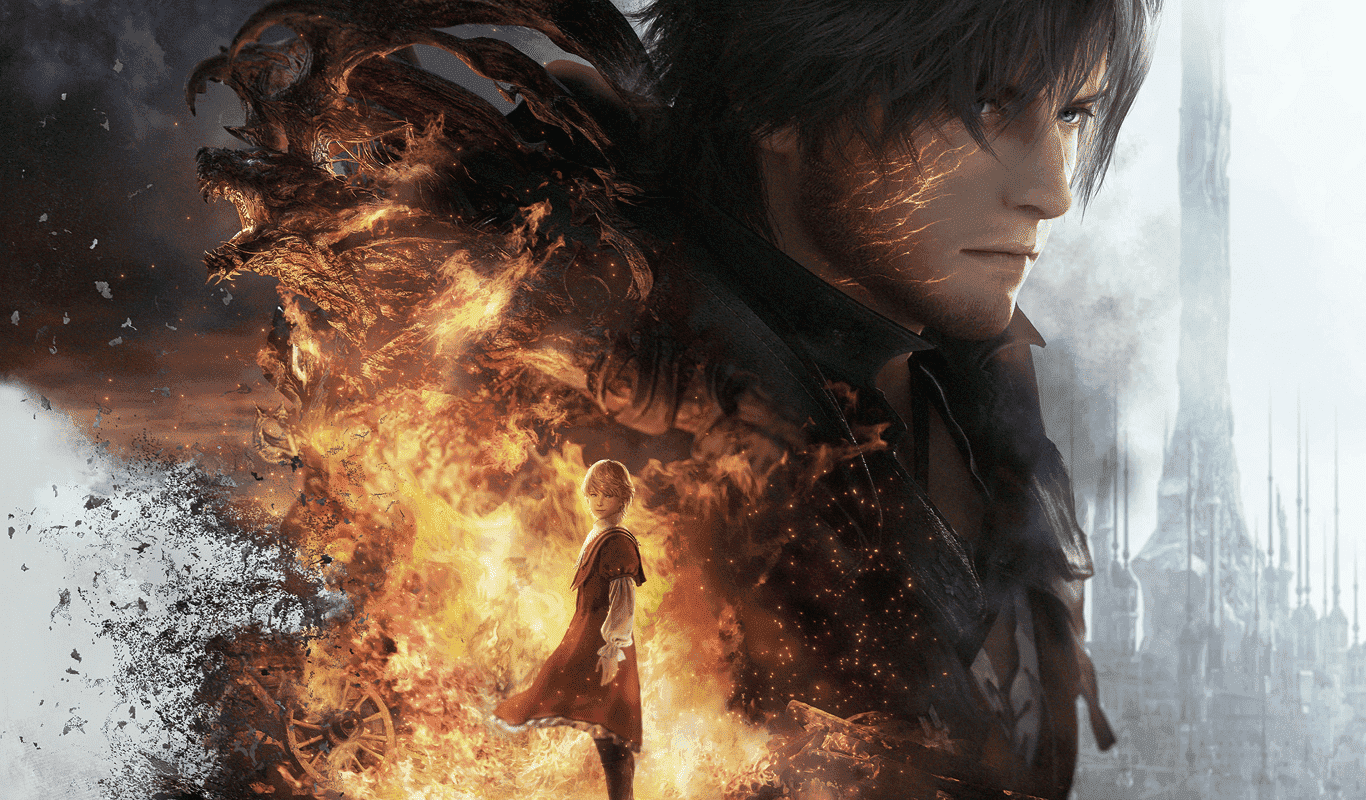Обложка: скриншот игры Final Fantasy 16