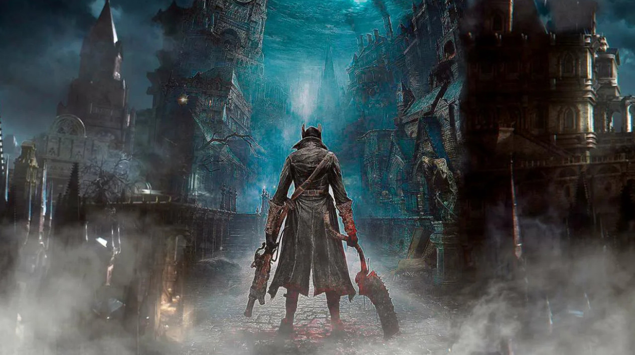 Обложка: постер Bloodborne