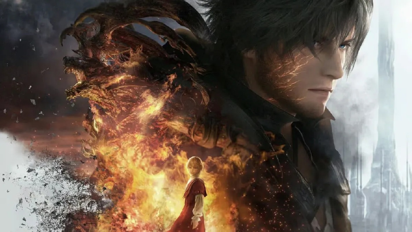 Обложка: постер Final Fantasy 16