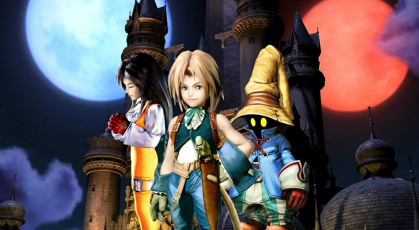 Couverture : affiche de Final Fantasy IX