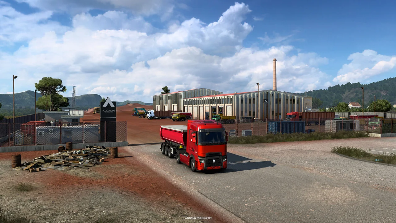 Couverture : capture d'écran d'Euro Truck Simulator 2