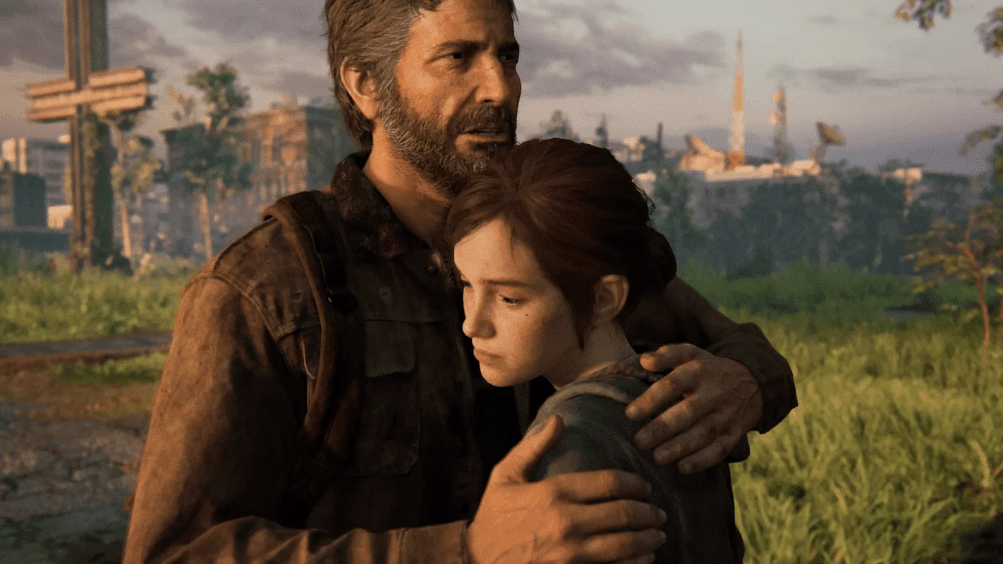 Omslag: screenshot van The Last of Us Part 2