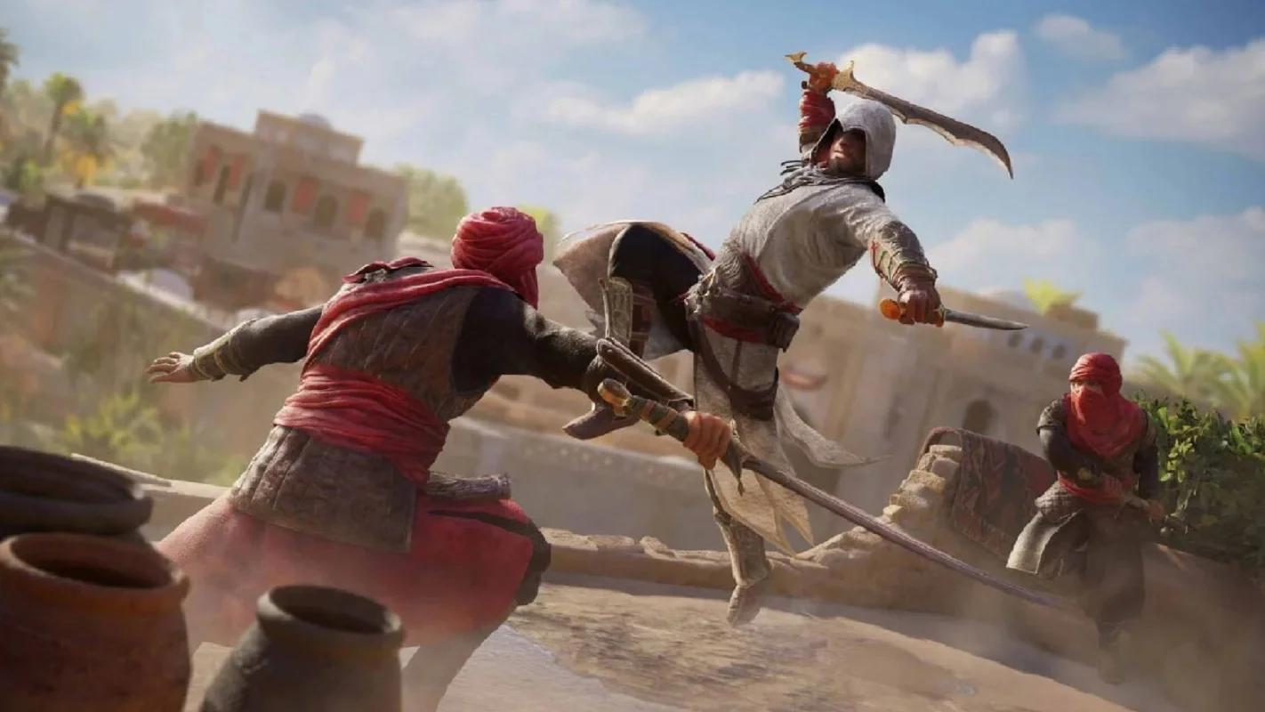 Portada: captura de pantalla de Assassin's Creed Mirage