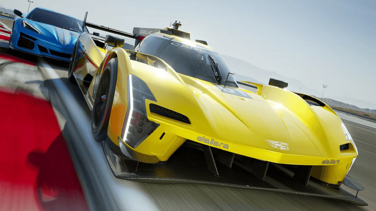Couverture : capture d'écran du jeu Forza Motorsport