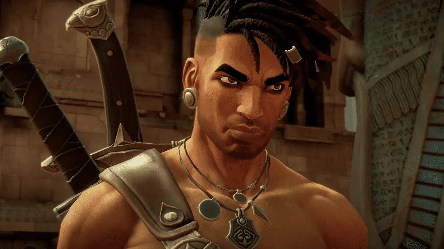 Couverture : capture d'écran du jeu Prince of Persia : The Lost Crown