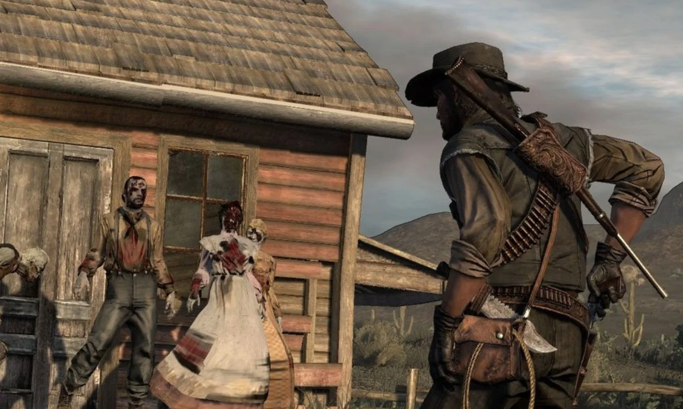 Couverture : capture d'écran de Red Dead Redemption