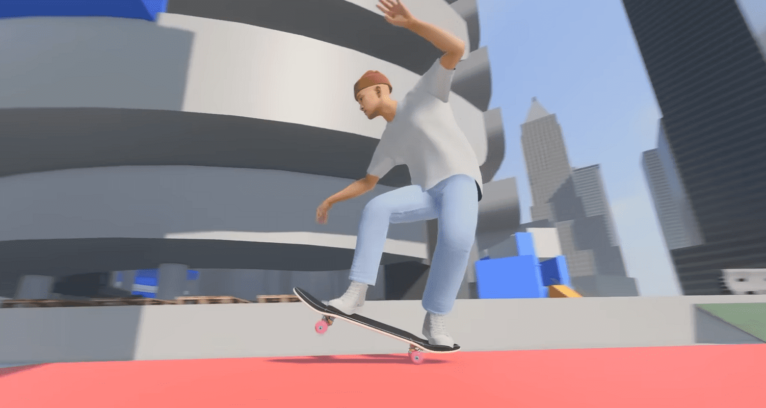 Обложка: скриншот игры Skate