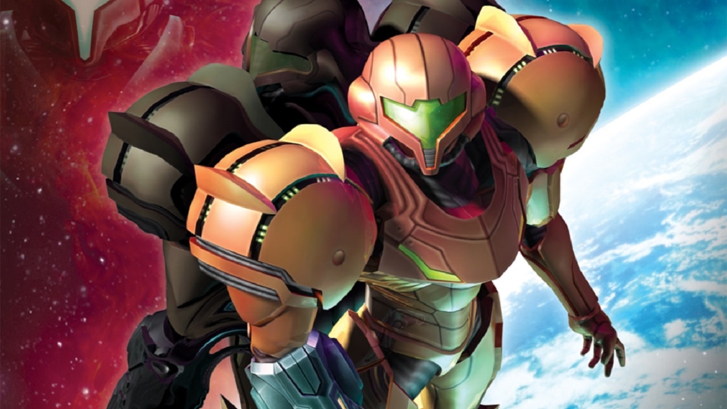 Обложка: постер серии Metroid