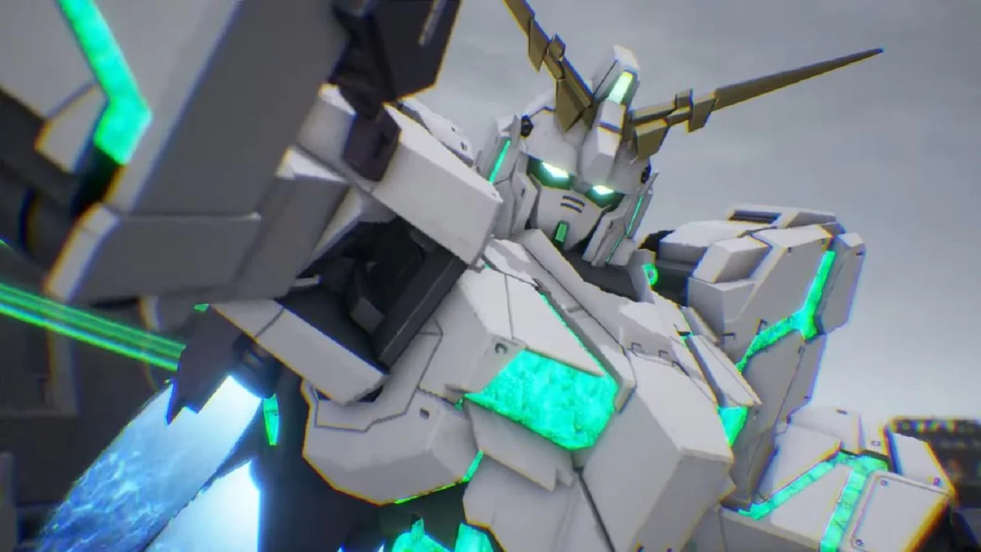 Couverture : capture d'écran de Gundam Evolution