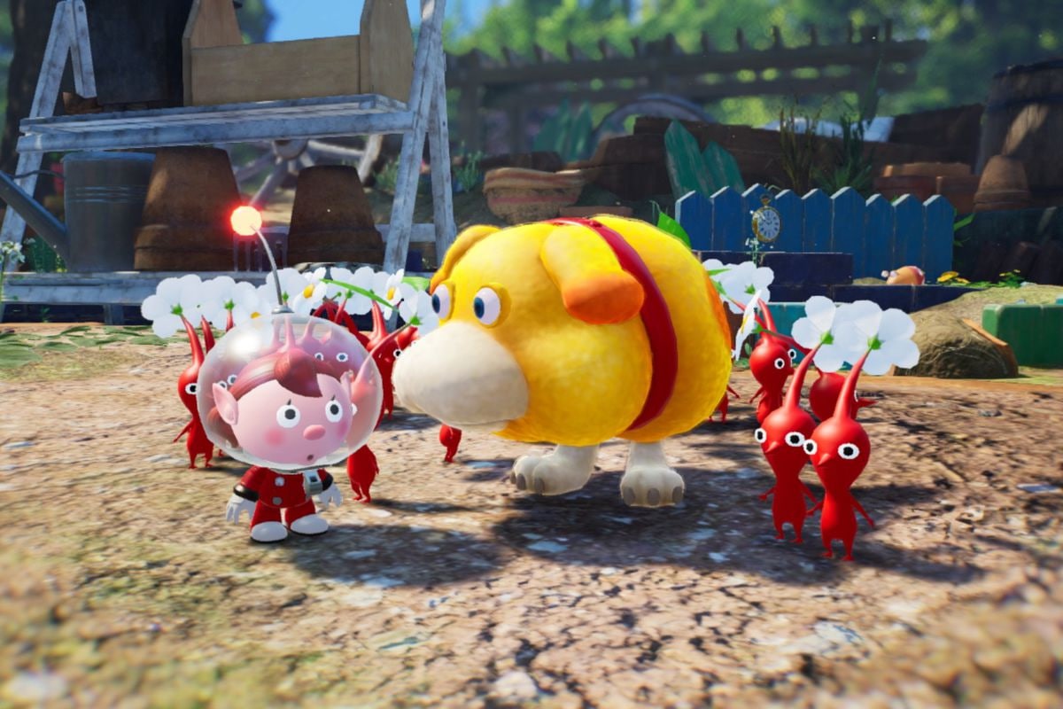 Обложка: скриншот Pikmin 4