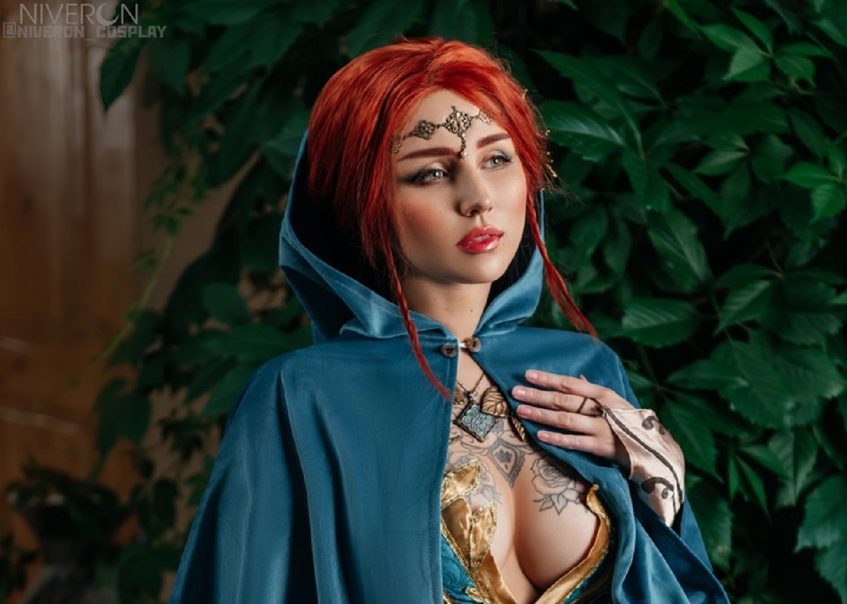 Косплеер показала манящую Трисс Меригольд из «Ведьмака» - изображение обложка
