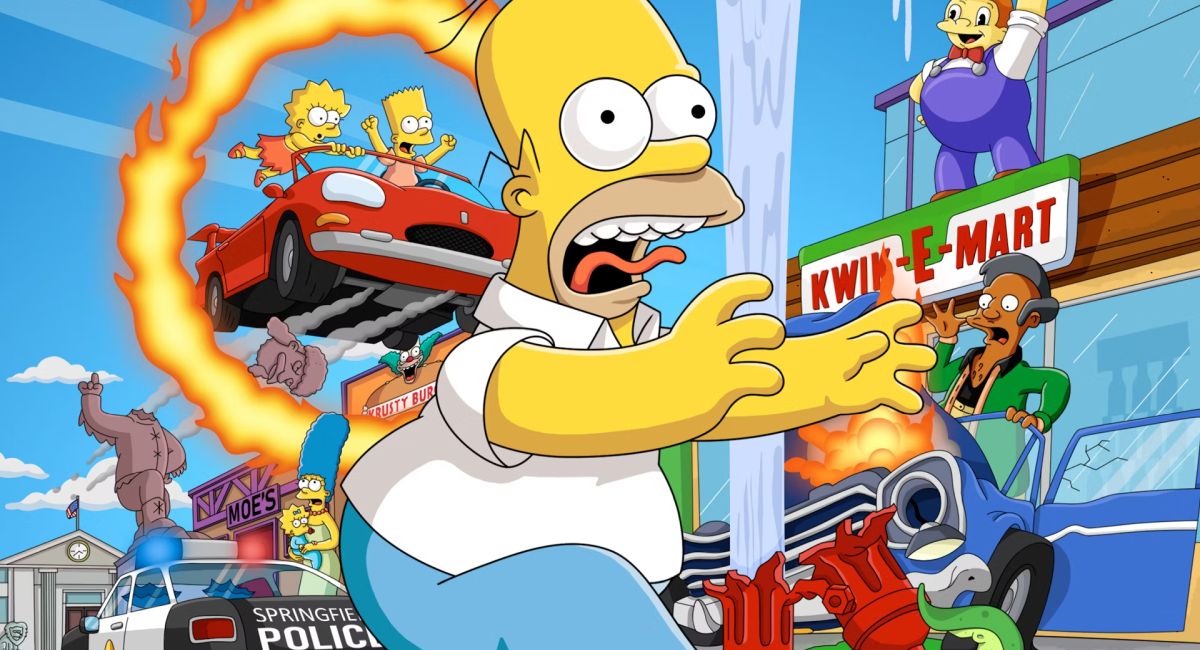 Арт The Simpsons Hit and Run