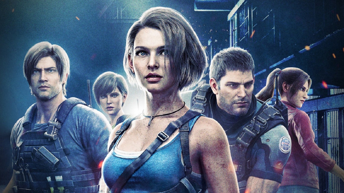 Обложка: постер мультфильма Resident Evil: Death Island