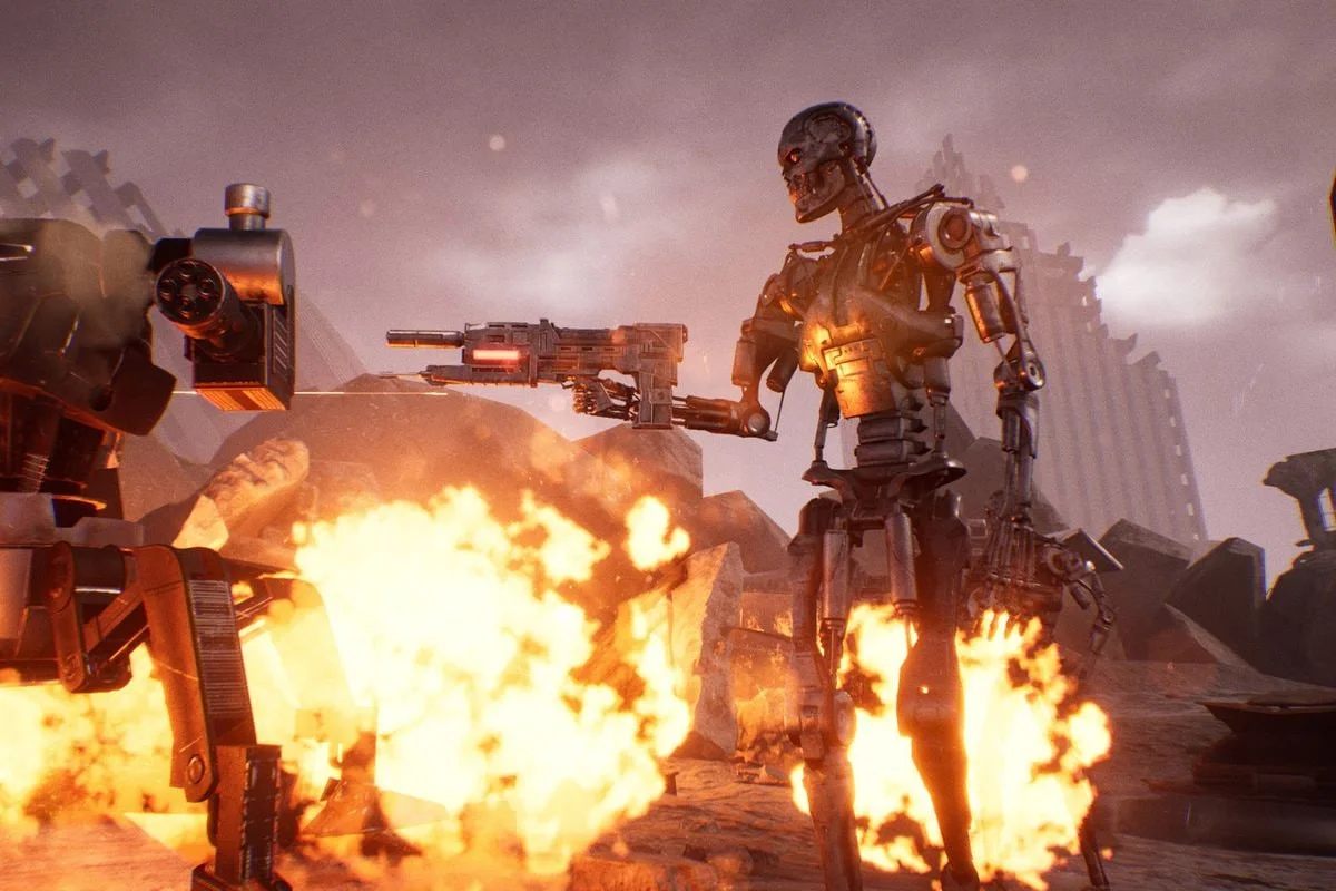 Couverture : Capture d'écran de Terminator : Résistance