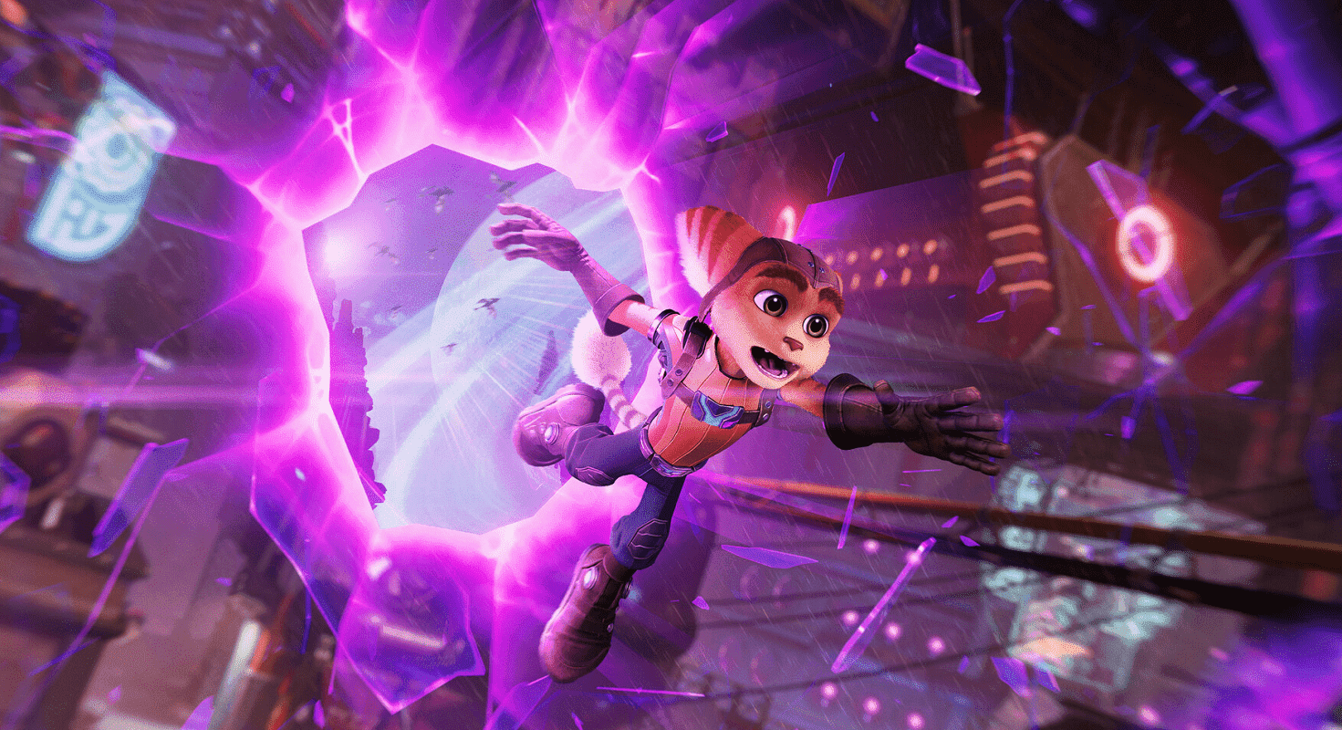 Обложка: скриншот игры Ratchet and Clank: Rift Apart