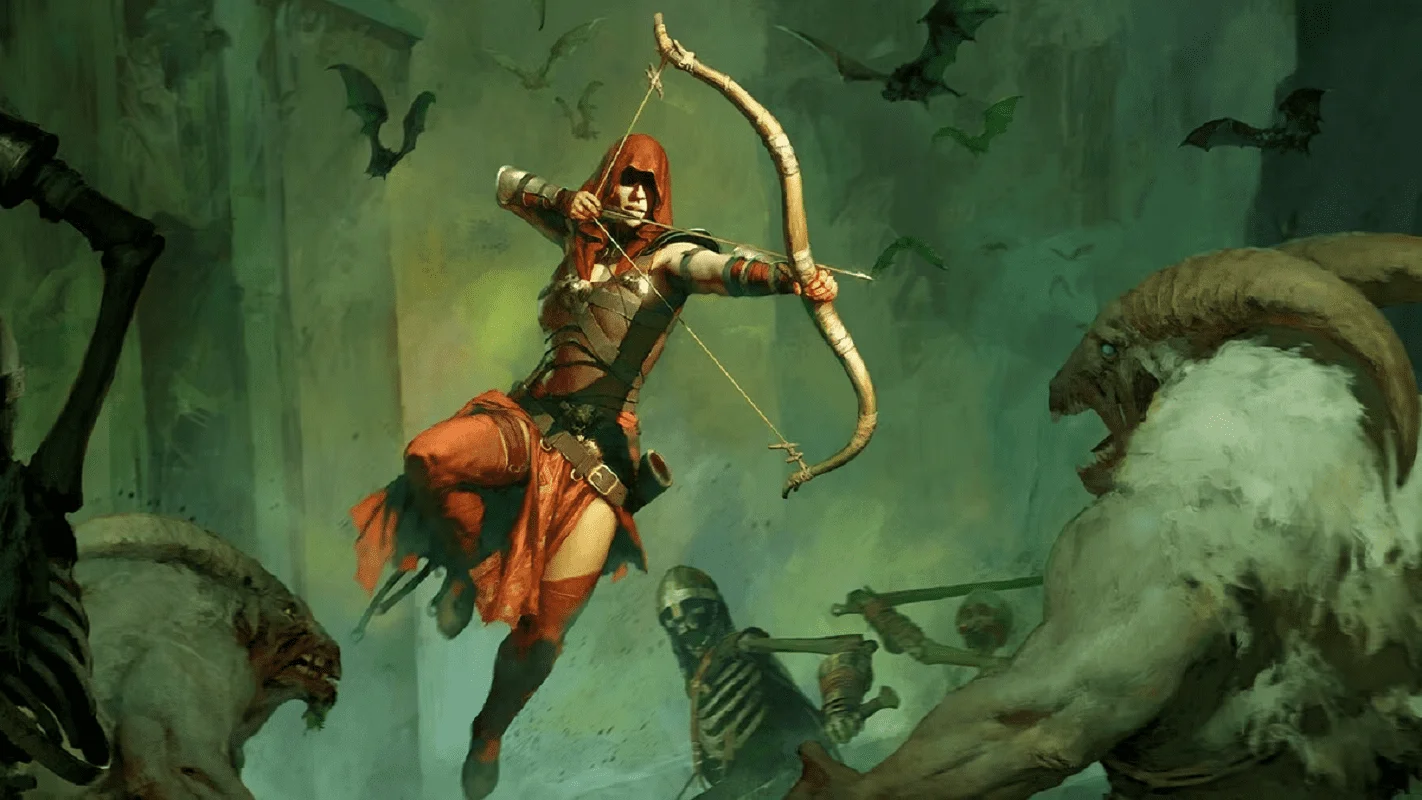 Couverture : illustration officielle de Diablo 4