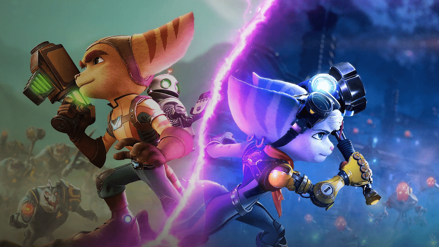 Обложка: скриншот игры Ratchet and Clank: Rift Apart