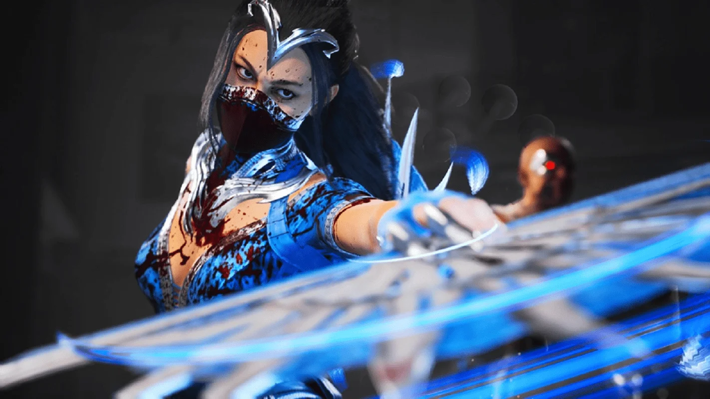 Couverture : capture d'écran du jeu Mortal Kombat 1